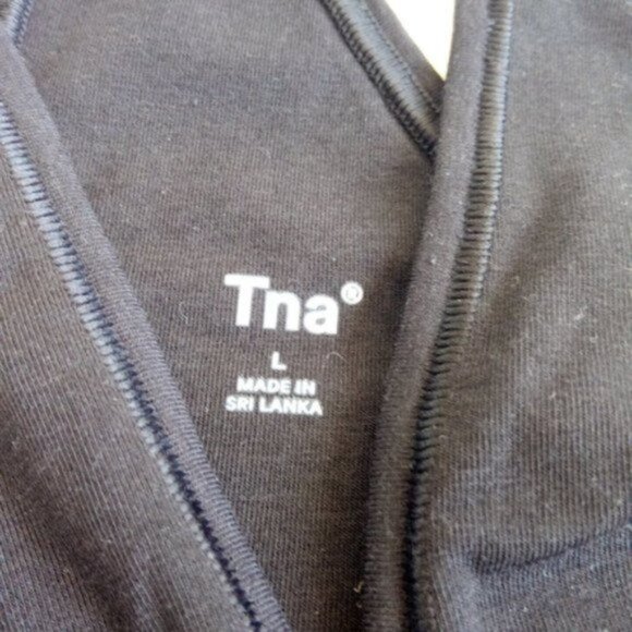 TNA Triangle Style Black Bralette Size L - Picture 9 of 12